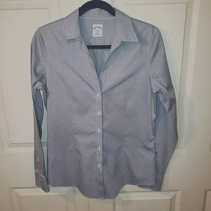 Womens Long Sleeve Shirt, Brooks Brothers 346